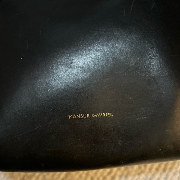 Black Mansur Gabriel Bucket Back originally purchased from their store in NYC - Picture 3 of 3